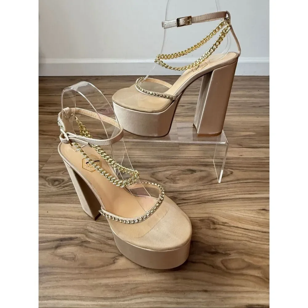 Nalebe HIGH-HEELS STELLAR in Beige EU 37.5 / US 7.5 $800